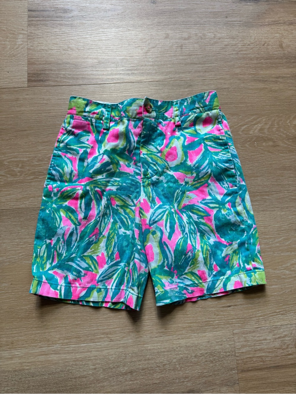 Lilly Pulitzer Teal, Pink & Green Tropical-Print Kids One-Piece